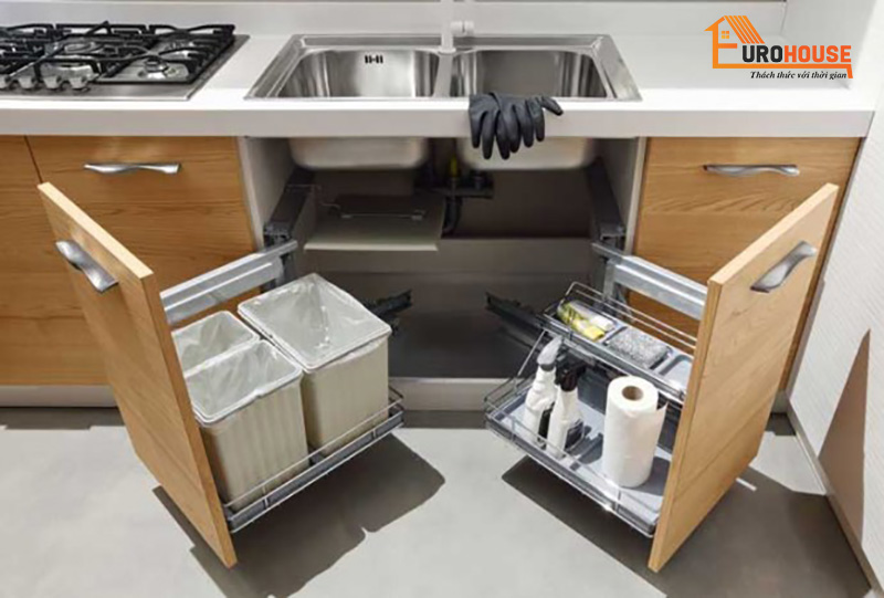 20 Hình ảnh phụ kiện tủ bếp inox 304 đa năng cho nhà bếp hiện đại, đẹp
