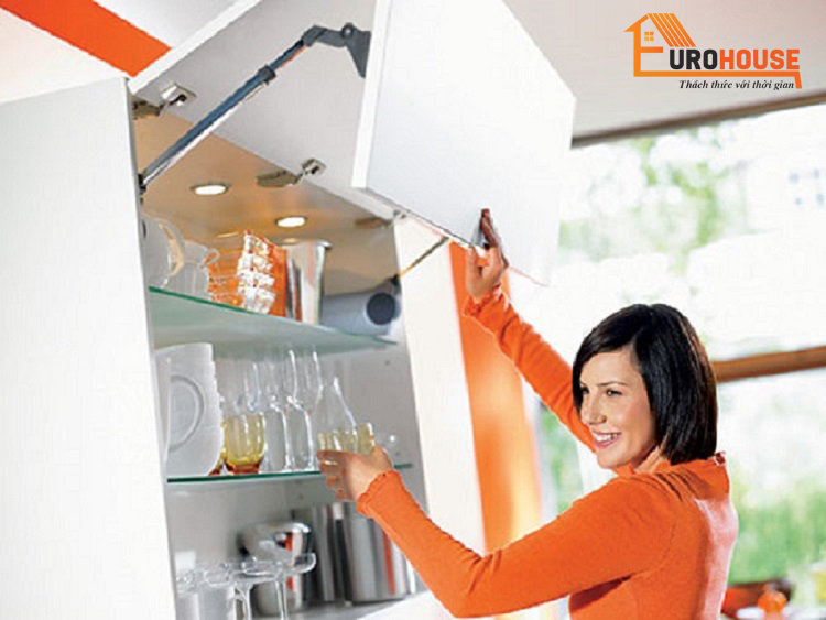Tay nâng tủ bếp - mẫu tay nâng thông minh cho tủ bếp đẹp | EuroHouse